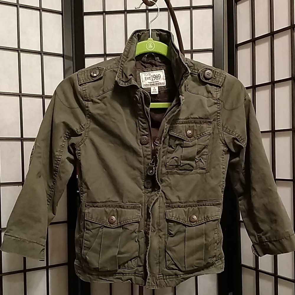 1989 Place Warm Green Jacket Coat